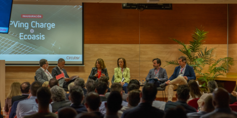 Los proyectos PVing Charge y Ecoasis de Circutor harán frente a los problemas de recarga de VE