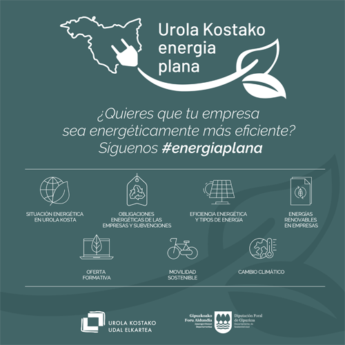 En marcha el punto de información del ámbito energético de Urola Kostako Udal Elkartea