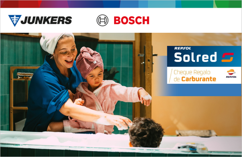 Junkers Bosch lanza una campaña para promover la instalación de calentadores