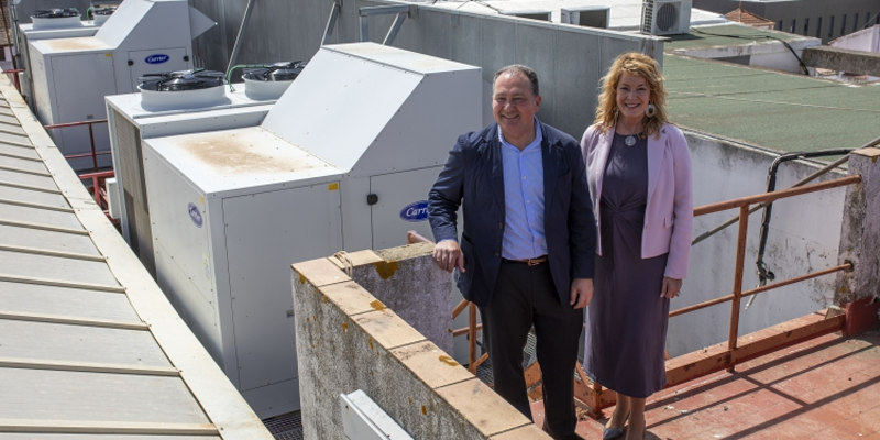 El Gran Teatro de Huelva mejora su calificación energética tras la renovación de los equipos de climatización