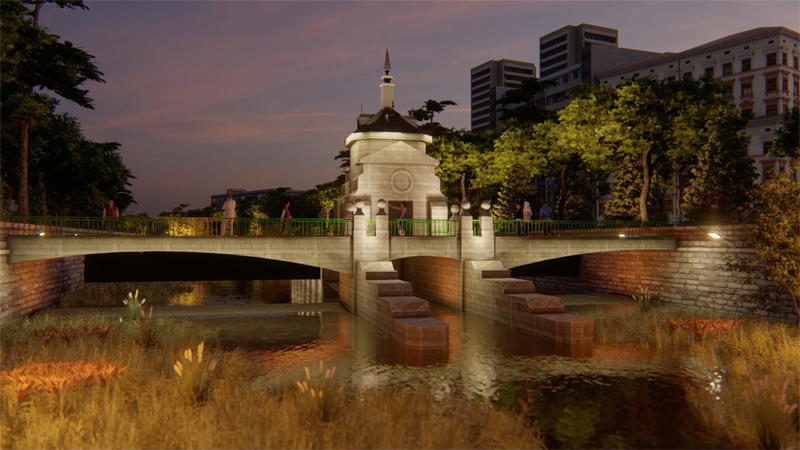 El Ayuntamiento de Madrid instalará iluminación LED eficiente e inteligente en el río Manzanares