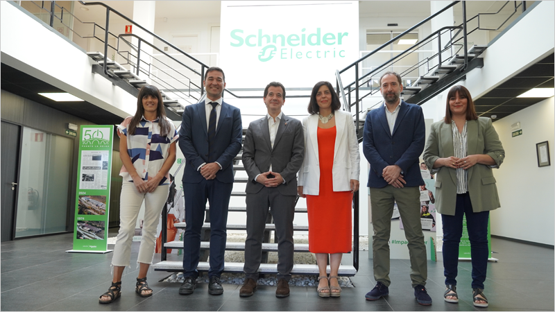 El centro de Puente la Reina de Schneider Electric alcanza sus objetivos de descarbonización y consigue ser Fábrica Cero CO2