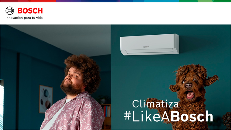 La nueva campaña de Bosch Home Comfort promueve la instalación de aire acondicionado