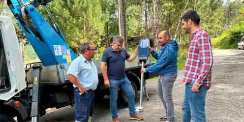 La renovación del alumbrado público en O Rosal permitirá reducir en un 72% el consumo energético