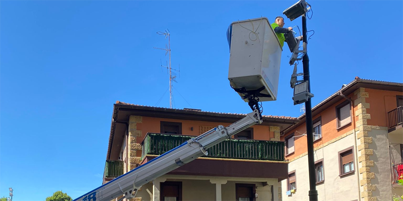 El Ayuntamiento de Mungia mejora la eficiencia energética con la adecuación del alumbrado publico