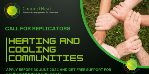Convocatoria para desarrollar proyectos energéticos comunitarios de calefacción y refrigeración