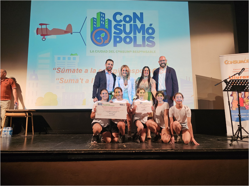 La Generalitat Valenciana concede los premios del concurso escolar Consumópolis centrado en el ahorro energético