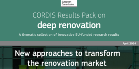 Nuevo paquete de resultados de Cordis con proyectos que mejorarán el rendimiento energético de edificios