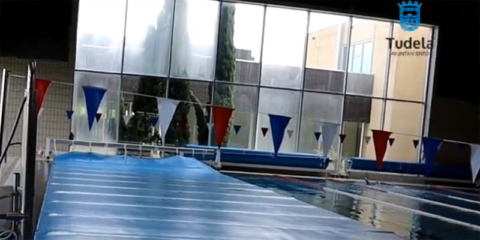 Finalizan las obras de eficiencia energética en las piscinas cubiertas del Clara Campoamor en Tudela