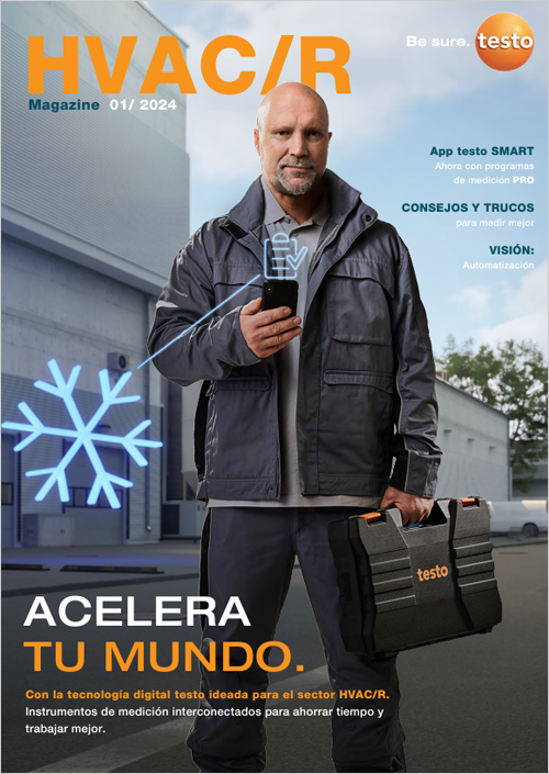 Testo lanza su primer magazine con tendencias y normativas en el sector HVAC/R