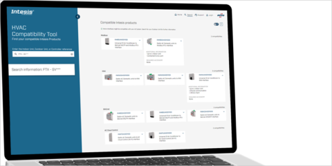 Intesis desarrolla una herramienta online de compatibilidad entre las unidades HVAC y las pasarelas