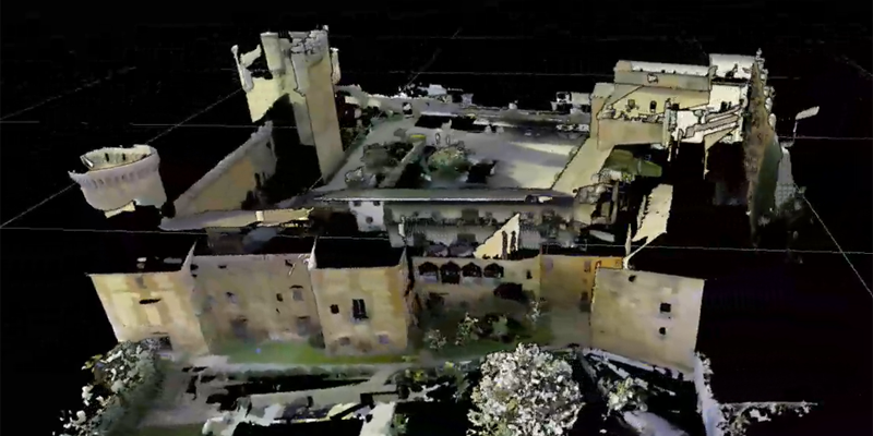 Artecoin implementa tecnología de escaneo 3D en el proyecto de rehabilitación del Parador Turístico de Oropesa