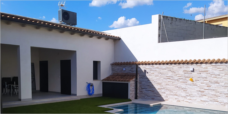 Una vivienda de lujo en Lagartera (Toledo) instala la bomba de calor FHA-Monoblock de WOLF