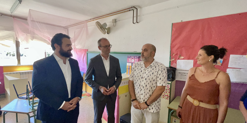 El CEIP Santiago Apóstol de Portmán y el IES María Cegarra Salcedo de La Unión en Murcia mejoran su eficiencia energética