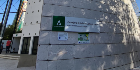 La sede de la Agencia Andaluza de la Energía pasa a ser un edificio de consumo de energía casi nulo tras su rehabilitación energética