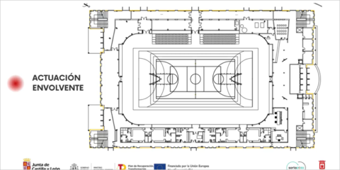Abierta la licitación para la mejora energética del pabellón polideportivo ‘Los Pajaritos’ de Soria