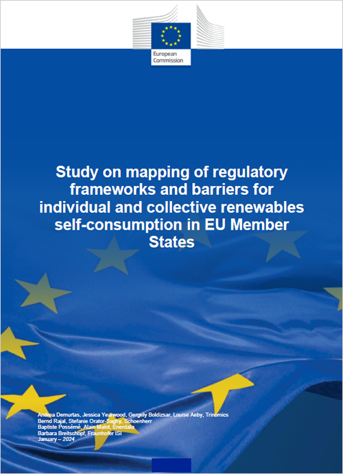 Estudio sobre las barreras para el autoconsumo renovable individual y colectivo en los Estados miembros de la UE