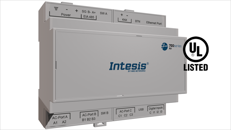 Intesis incluye nuevas funcionalidades a sus pasarelas centralizadas serie 700 Air