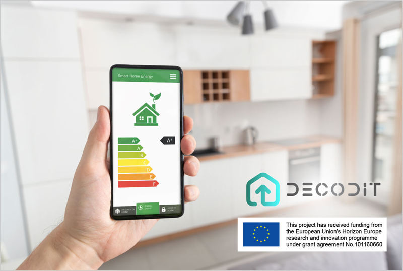 El proyecto Decodit pretende mejorar la eficiencia energética de las viviendas de los pilotos en un 30%