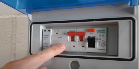 Cuadro de protección ECO-VE para vehículo eléctrico de Toscano
