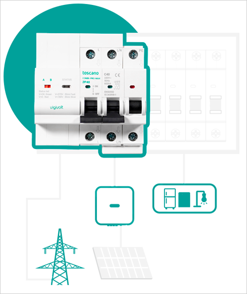 La Backup Box de Toscano COMBI-PRO-MAX cuenta con un diseño compacto y silencioso.