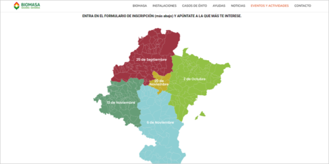 La Oficina de Biomasa de Navarra organiza charlas y visitas para dar a conocer casos de éxito