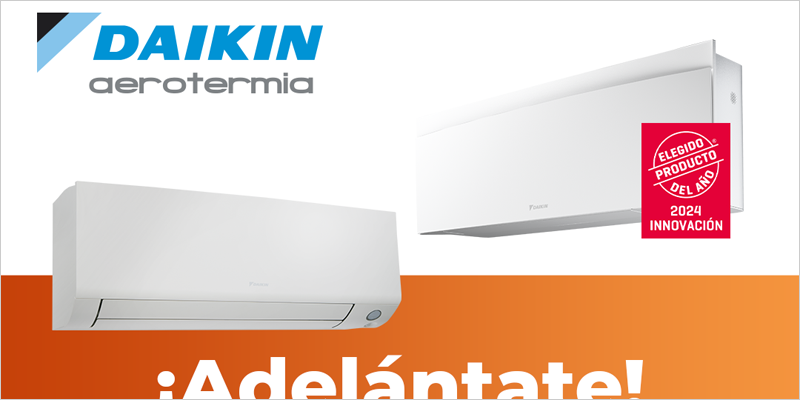 Daikin lanza una promoción para incentivar la adquisición de un equipo de bomba de calor