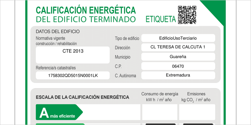 Los edificios de la Diputación de Badajoz obtienen certificados de eficiencia energética