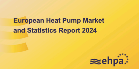 La EHPA publica un informe sobre el mercado europeo de bombas de calor y estadísticas
