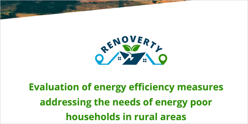 Un informe del proyecto Renoverty evalúa la eficiencia energética en hogares con pobreza energética en zonas rurales