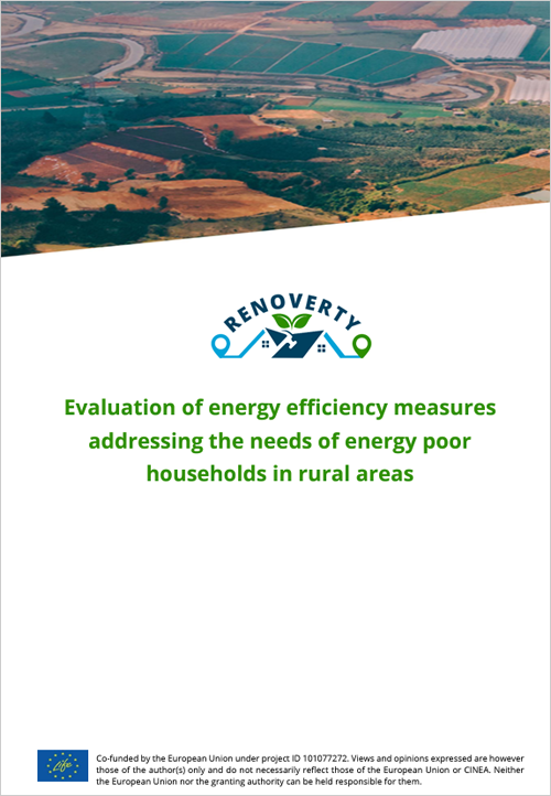 Un informe del proyecto Renoverty evalúa la eficiencia energética en hogares con pobreza energética en zonas rurales