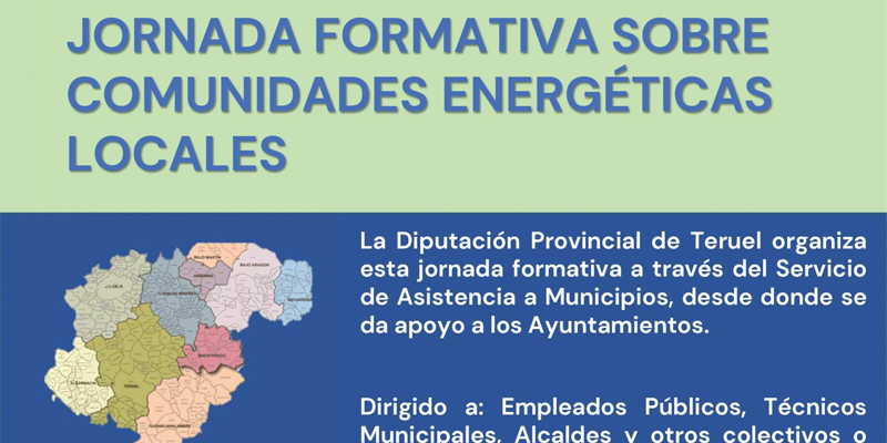 Jornadas informativas sobre la creación de comunidades energéticas en Teruel