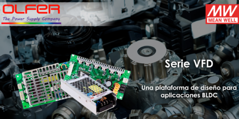 La serie VFD distribuida por Electrónica OLFER facilitará el uso de los motores BLDC