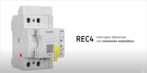 REC4: Interruptor diferencial autorrearmable de Circutor