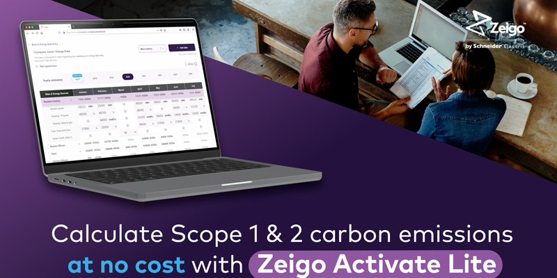 Schneider Electric mejora su Zeigo Activate para guiar a los usuarios en el proceso de descarbonización