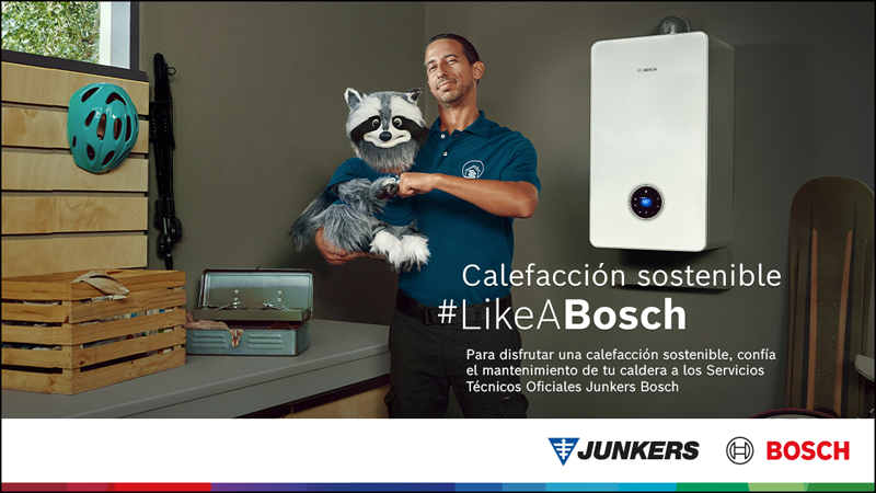 Campaña de Junkers Bosch para impulsar el mantenimiento de calderas con el Servicio Técnico Oficial