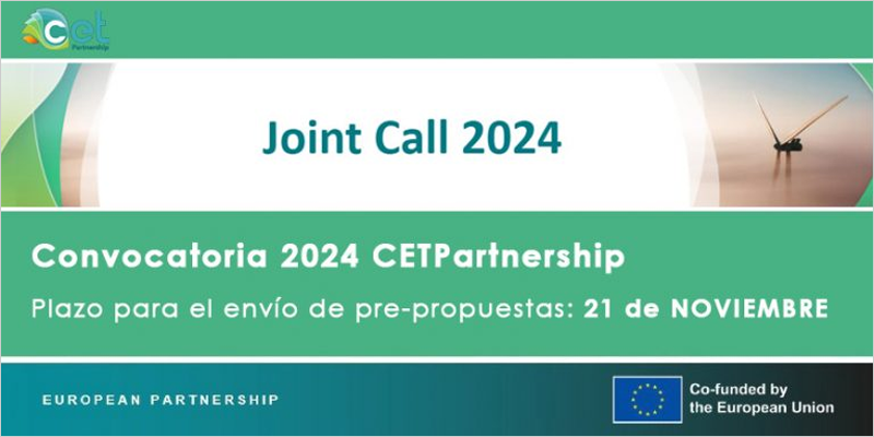 Tercera convocatoria para proyectos de I+D+i del programa Clean Energy Transition Partnership