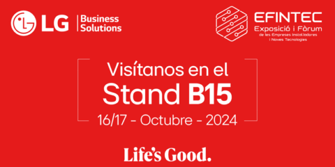 Las últimas novedades de aerotermia y aire acondicionado de LG se exhiben en Efintec 2024