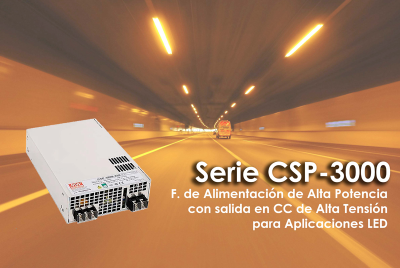 Electrónica OLFER incluye en su catálogo la serie CSP-3000 para aplicaciones LED