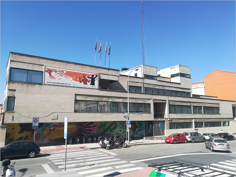 A licitación la segunda fase de las obras de climatización de la Casa de la Juventud de Pamplona