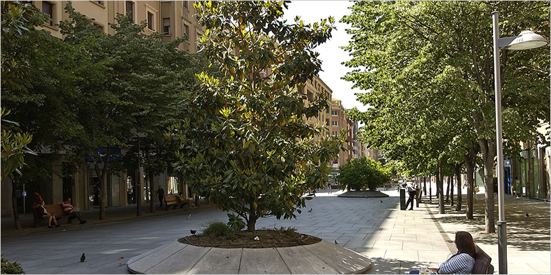 La avenida de Carlos III en Pamplona mejorará su eficiencia energética con tecnología LED