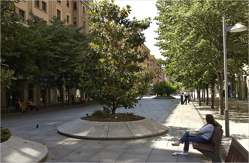 La avenida de Carlos III en Pamplona mejorará su eficiencia energética con tecnología LED