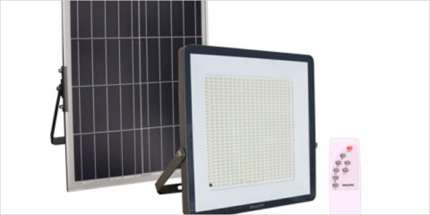 Los proyectores solares Ledinaire de Signify ayudan a impulsar la eficiencia energética y ahorrar costes