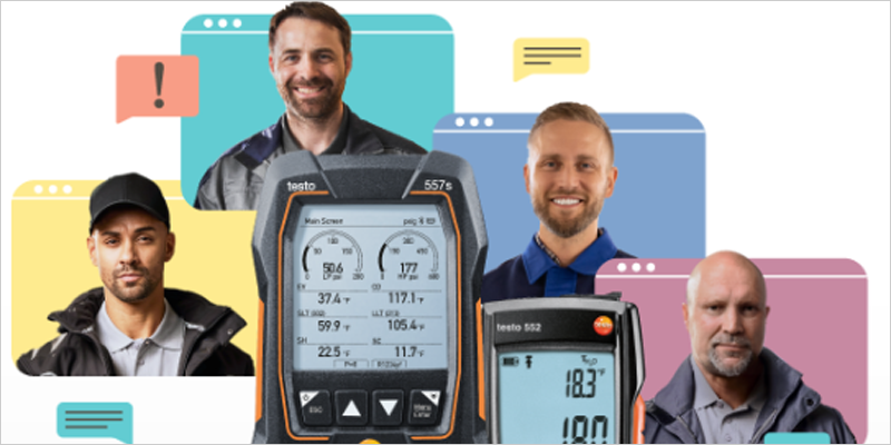 Webinar de Testo sobre medición en refrigeración y aire acondicionado para instalador y mantenedor