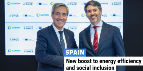 El BEI e Ilunion firman un préstamo verde para inversiones en eficiencia energética