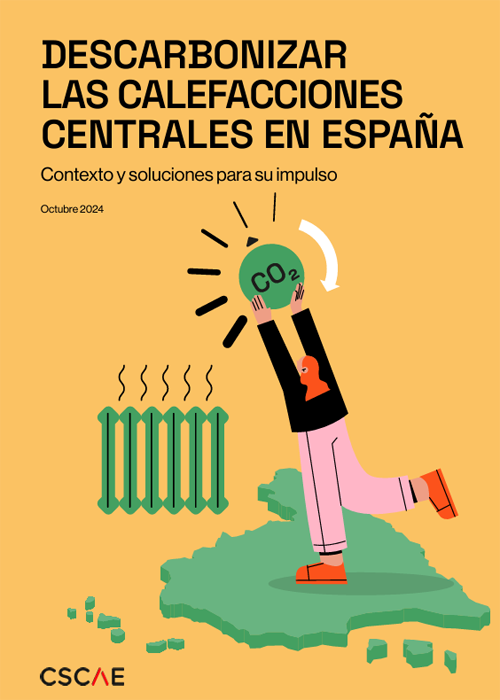 Un informe aborda el reto de la descarbonización de la calefacción central en España y plantea ocho recomendaciones para su impulso