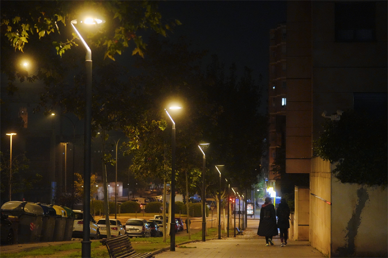 Las nuevas luces LED de la ciudad de Lleida permitirán un ahorro energético estimado del 64%