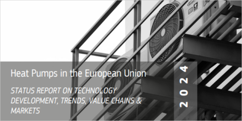 Un informe subraya el potencial de las bombas de calor para alcanzar la neutralidad de carbono para 2050
