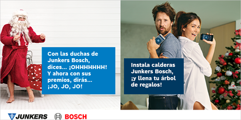 Junkers Bosch lanza dos nuevas campañas para la instalación de calderas y calentadores