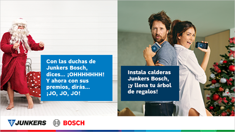 Junkers Bosch lanza dos nuevas campañas para la instalación de calderas y calentadores